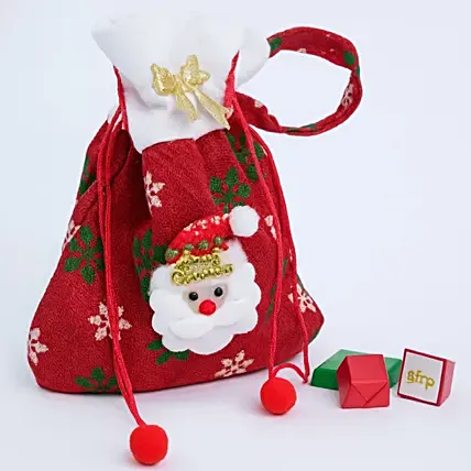 Chocolates in Santa Potli Bag: Gifts Under 99
