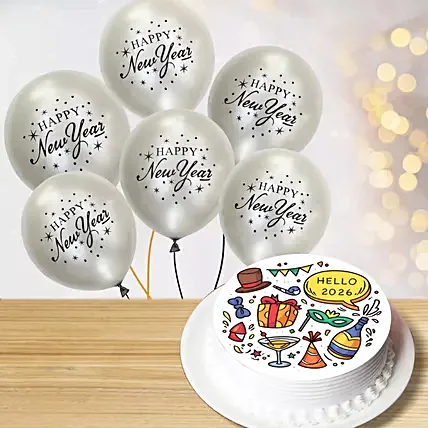 Hello To New Year Combo: New Year Cakes