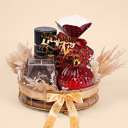 New Year Sparkle Gift Hamper: New Year Gifts
