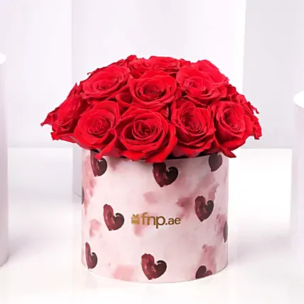 Valentines 15 Red Roses Box: Valentine's Day Gifts