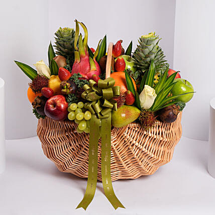 Exotic Fruits Basket Big: Food Gifts 