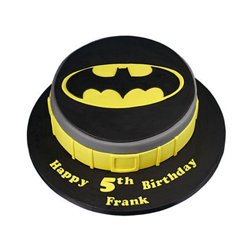 Batman Symbol Cake 1.5Kg