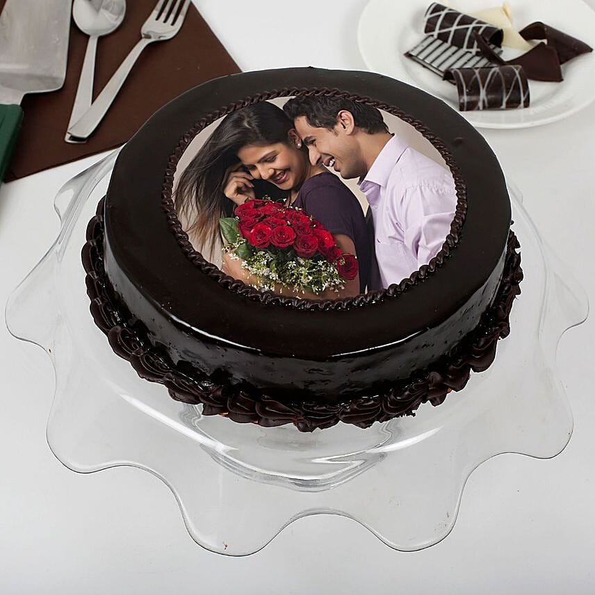 Chocolate Fantasy Photo Cake 1kg