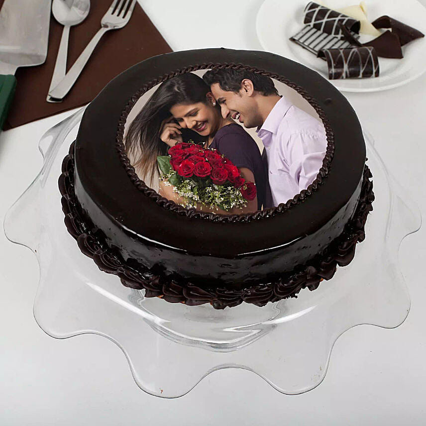 Chocolate Fantasy Photo Cake 1.5 Kg