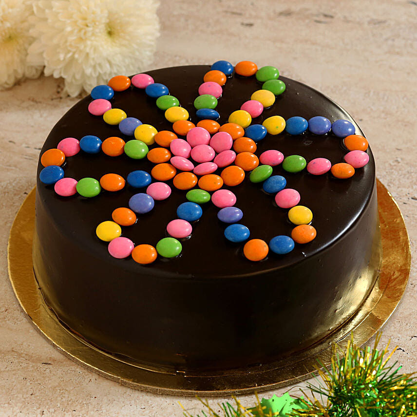 Chocolate Gems Cake 1.5 Kg