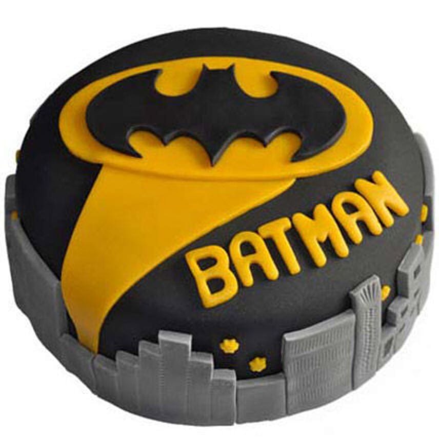 Glitzyy Batman City Cake Half Kg