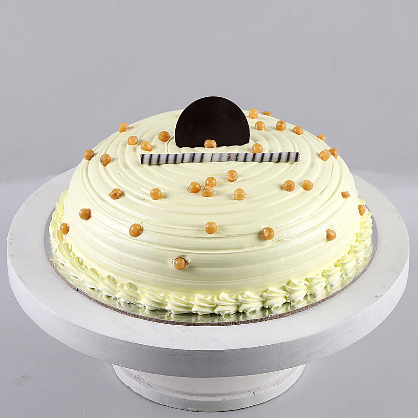 Heavenly Butterscotch Cream Cake Half Kg