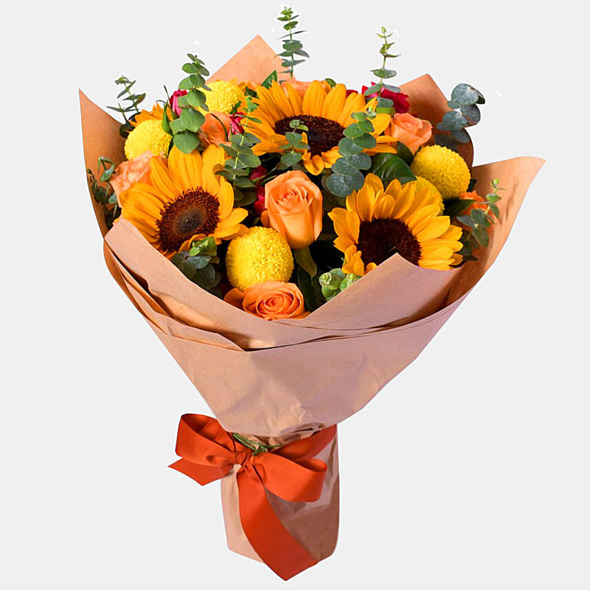 Ray Of Happiness Flower Bouquet