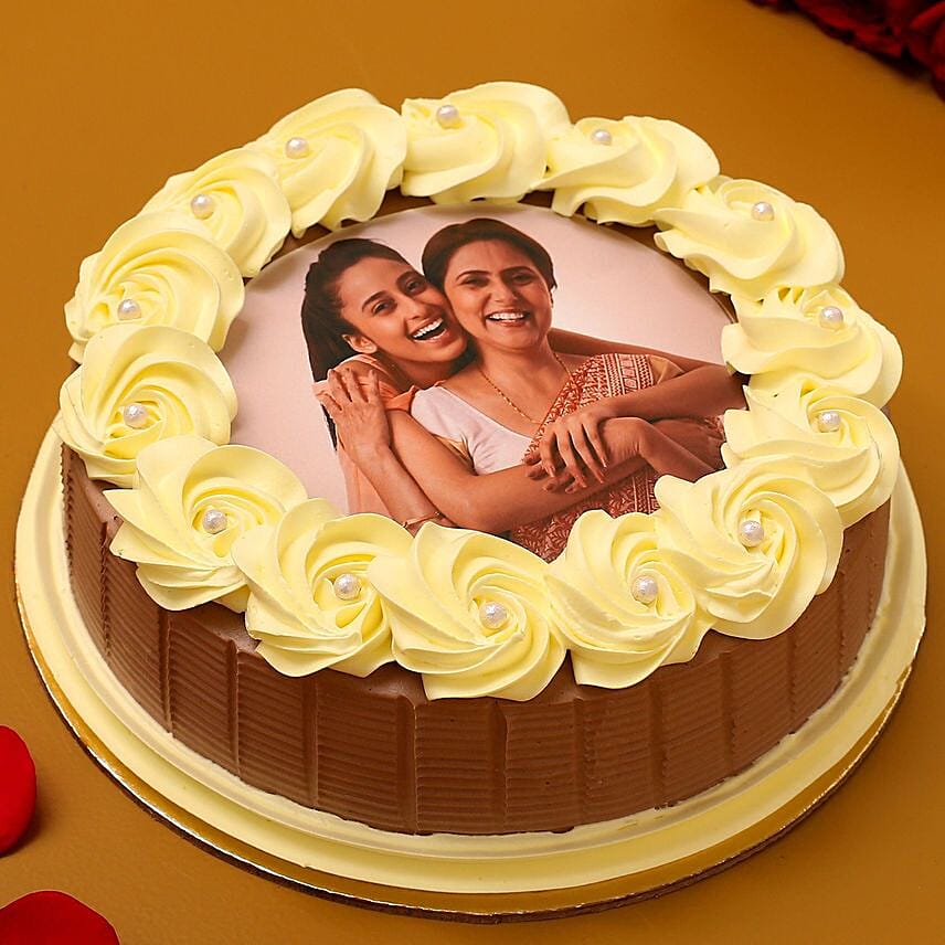 Special Bond Photo Chocolate Cake 1 Kg