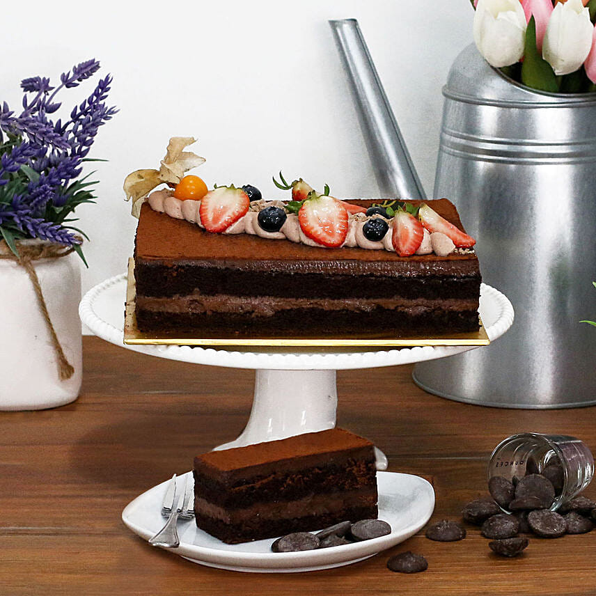 Tempting Gianduja Dark Chocolate Cake 1Kg