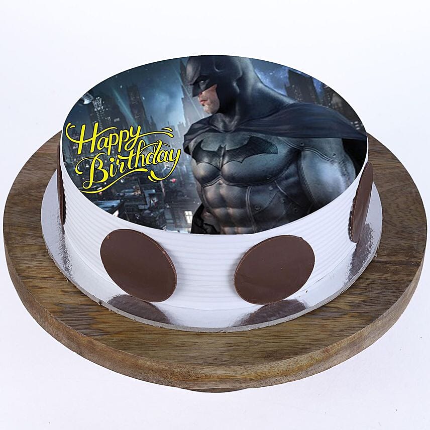 The Batman Photo Cake 1.5Kg