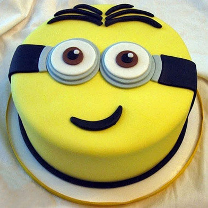 Yellow Minion Cake 1Kg