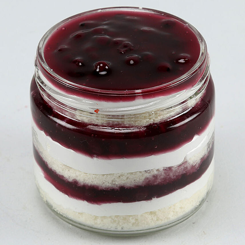 Blueberry Cream Cake Jar Set of 2