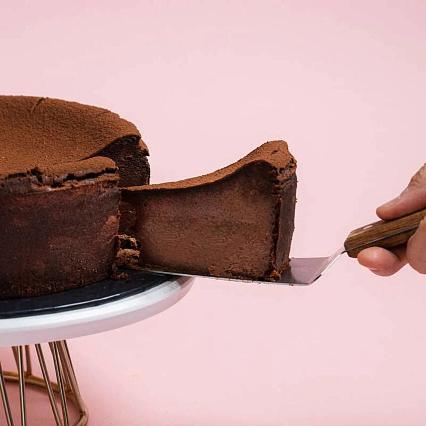 Burnt Chocolate Cheesecake