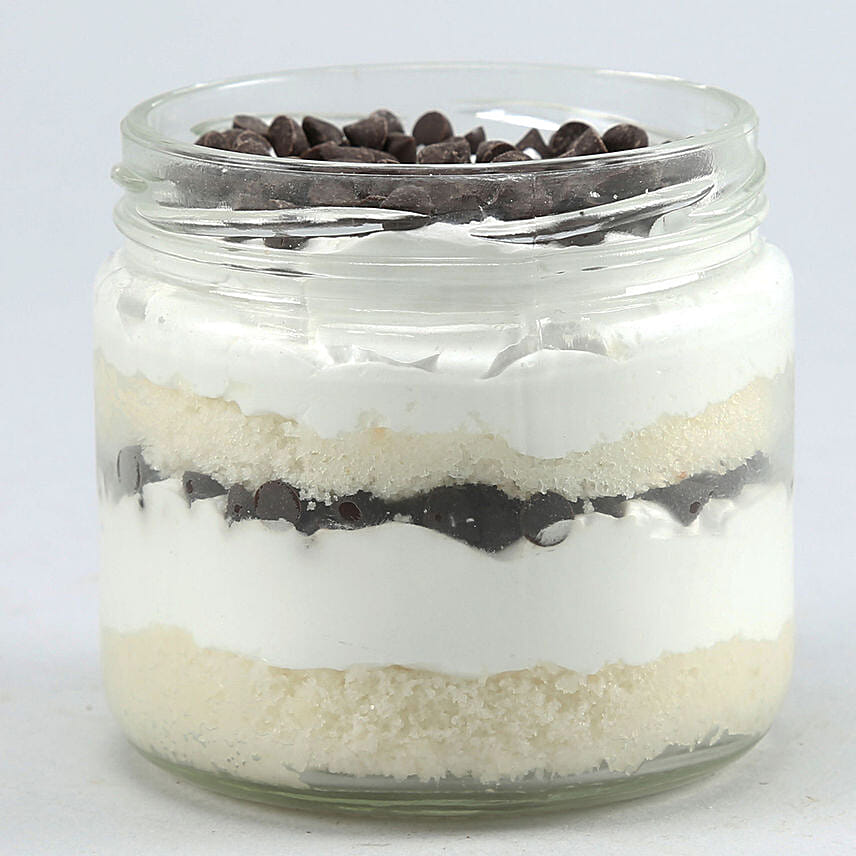 Choco Vanilla Cream Cake Jar Set of 2