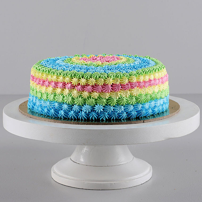 Colourful Creamy Cake 1 Kg