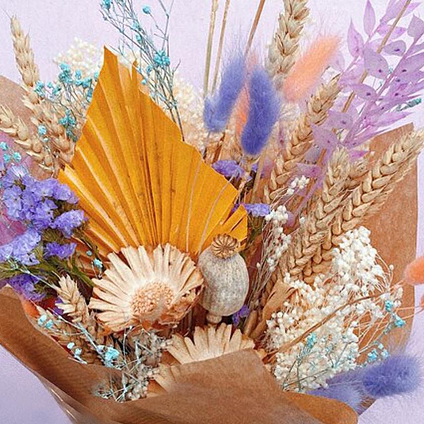 Colourful Dried Flower Bouquet