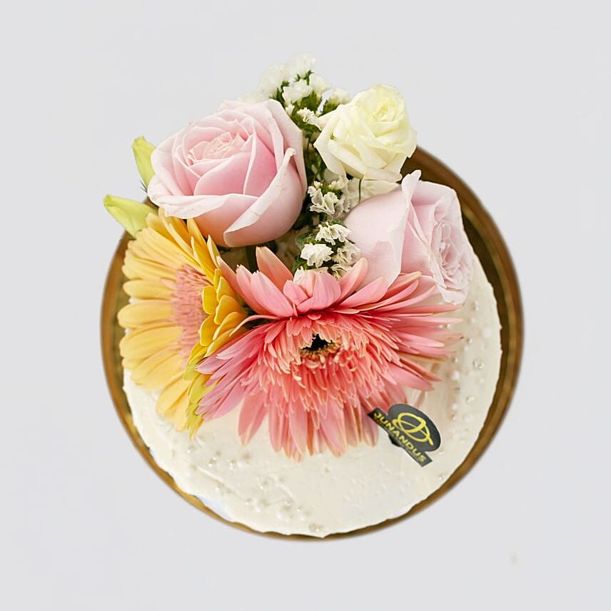 Oreo Chocolate Iren Floral Cake