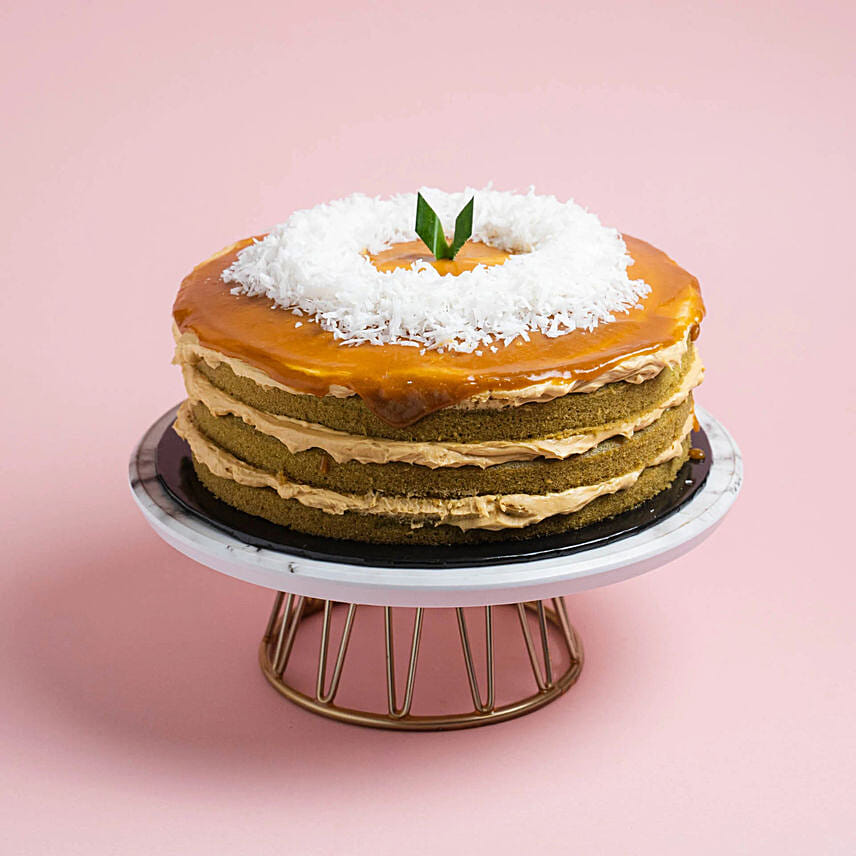 Pandan Gula Melaka Cake