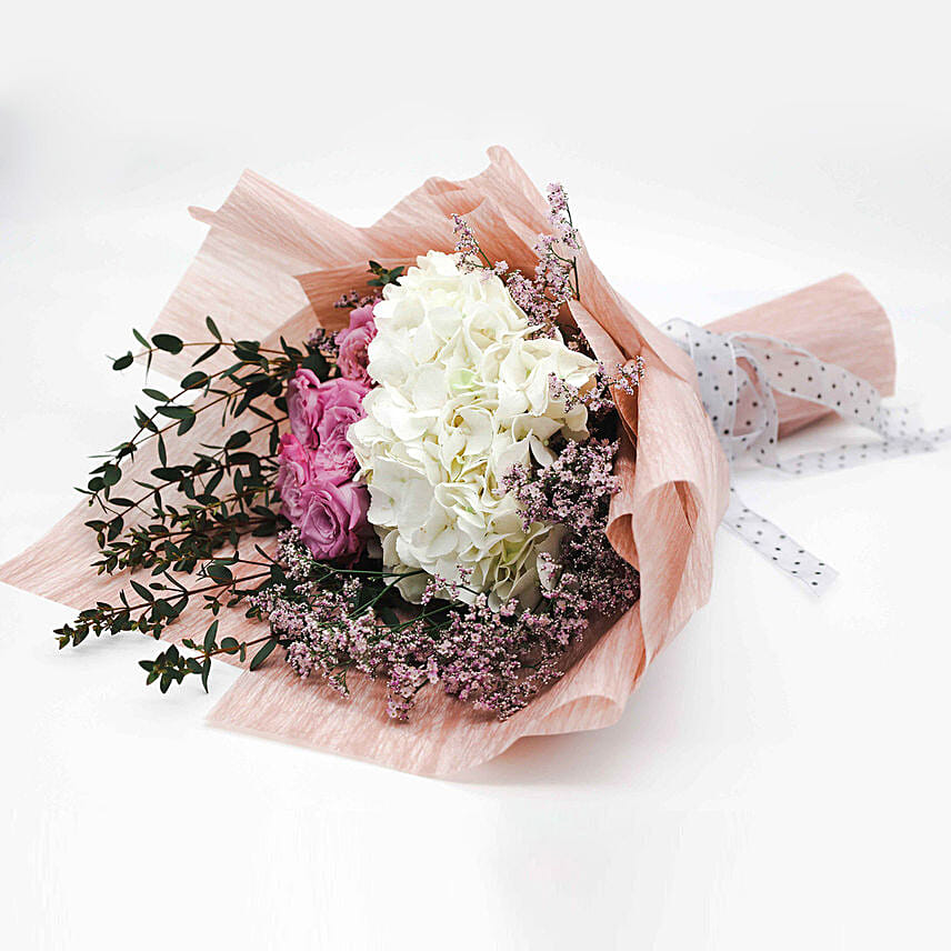 Refreshing Mixed Flowers Bouquet