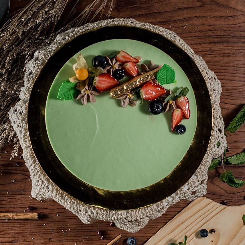 Tempting Chocolate Mint Cheesecake