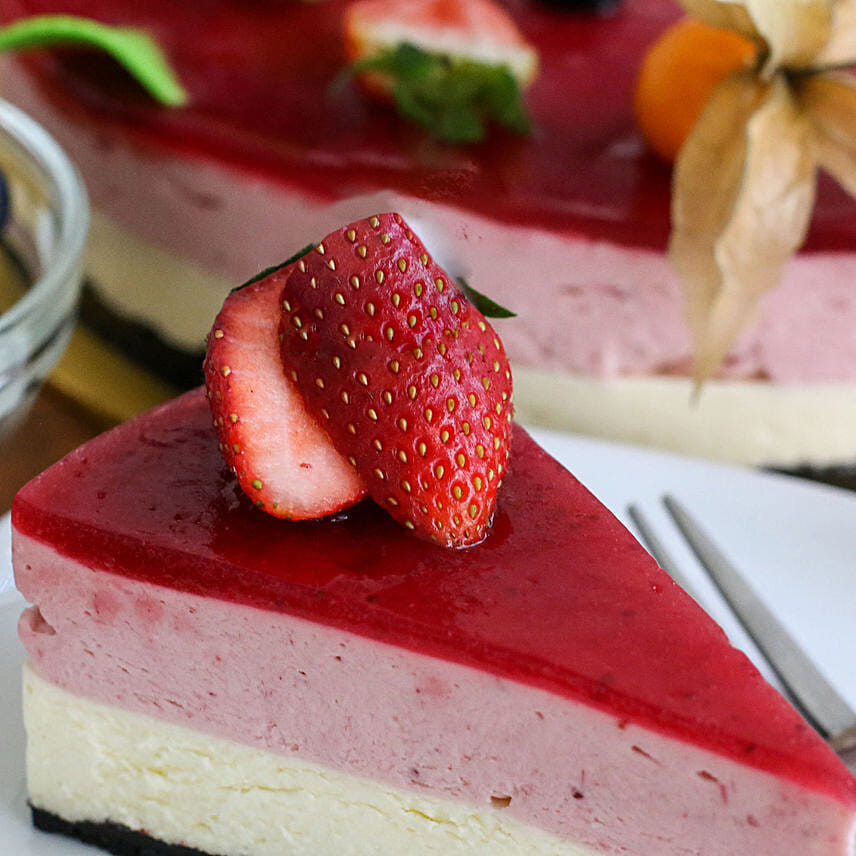 Tempting Mixed Berry Cheesecake