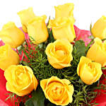 12 Gracefull yellow bouquet