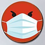 Angry Smiley Quarantine Red Velvet Cake 15Kg