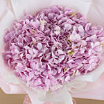 Beautifully Tied Pink Hydrangea Bouquet Large