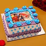 Couple Love Photo Cream Cake Half Kg