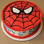 Creamy Spiderman Treat Cake Half Kg