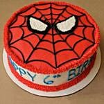 Creamy Spiderman Treat Cake Half Kg