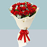 Enigmatic 20 Red Roses Bouquet