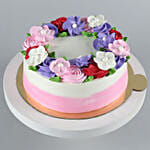 Floral Blossom Chocolate Cake 1.5 Kg