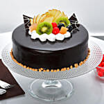 Fruit Chocolate Cake Half kg