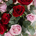 Lovely Mixed Roses Bouquet 12 Stems