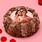 My Love Photo Chocolate Cake 1.5 Kg