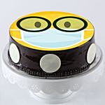 Nerd Mask Emoji Chocolate Cake 1.5Kg