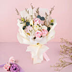 Premium Mixed Flowers Beautifully Tied Bouquet