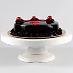 Red Hearts Truffle Cake Half Kg