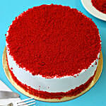 Red Velvet Fresh Cream Cake Half Kg