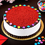 Red Velvet Gems Cake 1 Kg