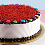 Red Velvet Gems Cake 1.5 Kg