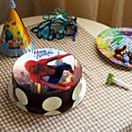 Spiderman Chocolate Photo Cake 1.5Kg