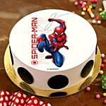 Spiderman In Action Pineapple Cake 1.5Kg