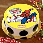 Super Hero Spiderman Pineapple Cake 1.5Kg
