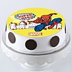 Super Hero Spiderman Pineapple Cake Half Kg