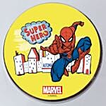 Super Hero Spiderman Pineapple Cake Half Kg