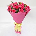 Sweet Pink 20 Roses Bunch
