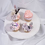Sweetheart Cupcake 4 Pcs